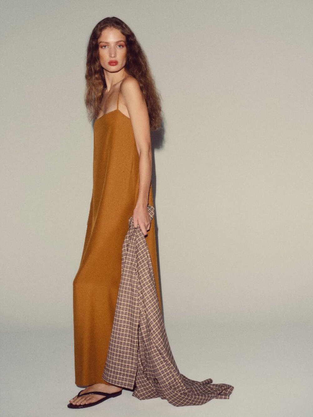 Reformation Glenna Silk Dress Gold - Size XS